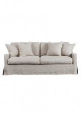 Jerry Slipcover Sofa 3 Seater